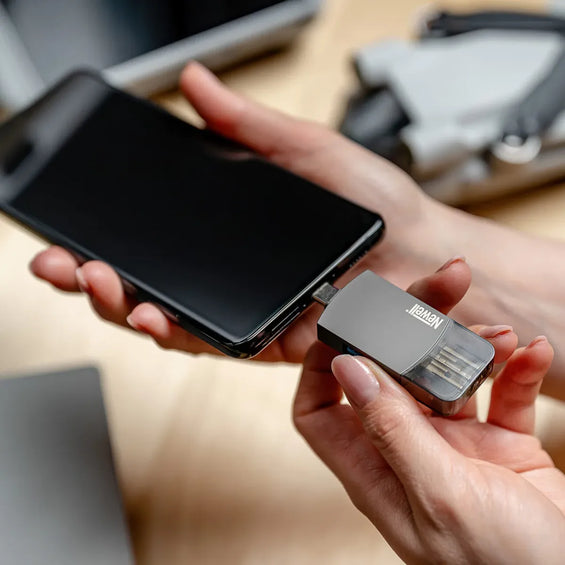 OTG 4-in-1 Hub Cardreader