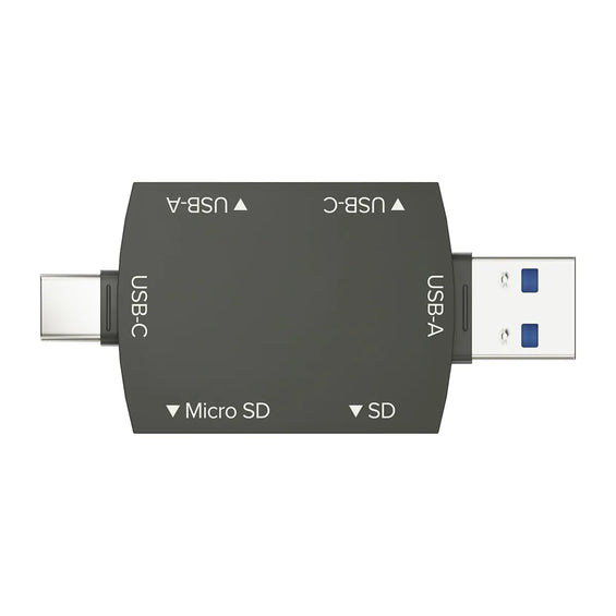 OTG 4-in-1 Hub Cardreader