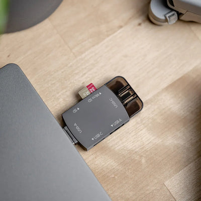 OTG 4-in-1 Hub Cardreader
