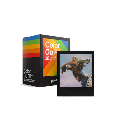 Polaroid Go Film Color Black Frame Edition Double Pack